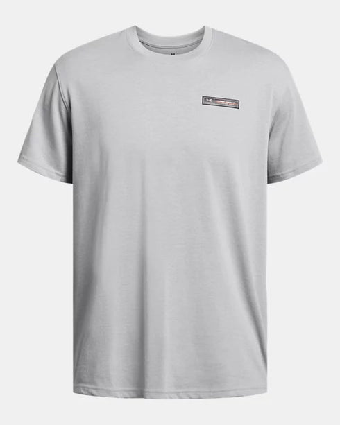 Under Armour tshirt for man אנדר ארמור לייבל חולצה טישרט בצבע אפור לגבר